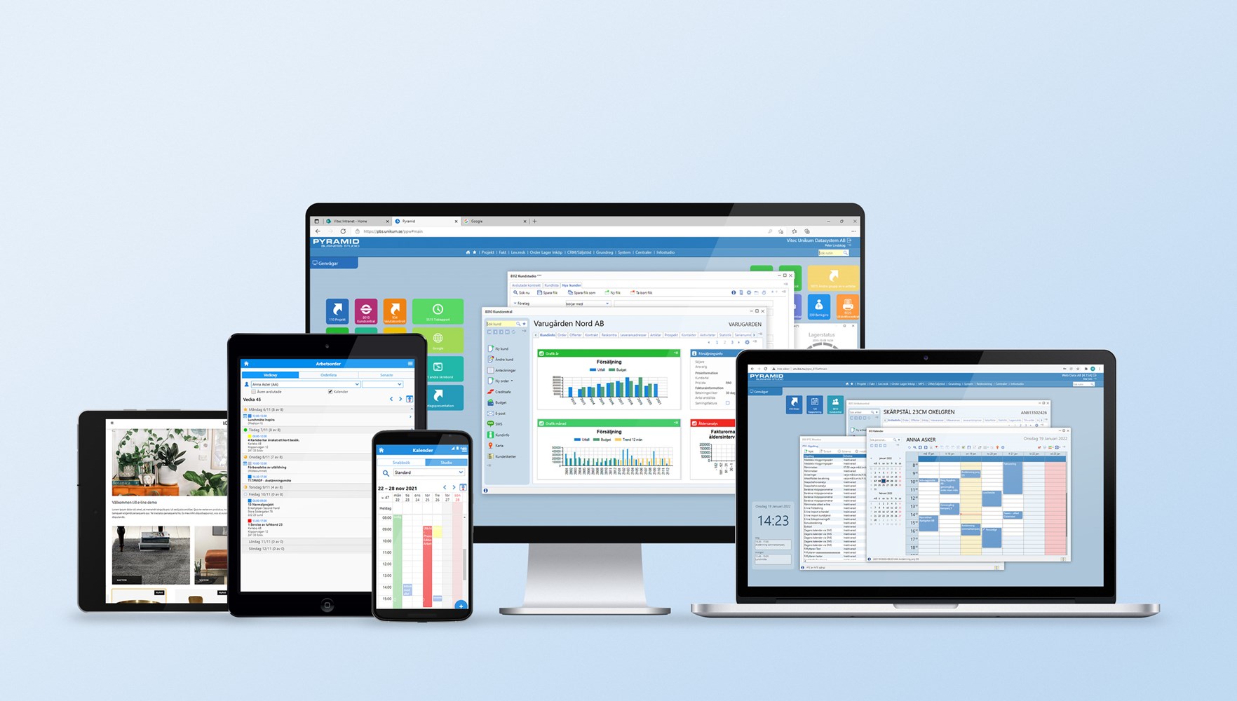 Pyramid affärssystem - vi hjälper dig!